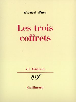 cover image of Les trois coffrets
